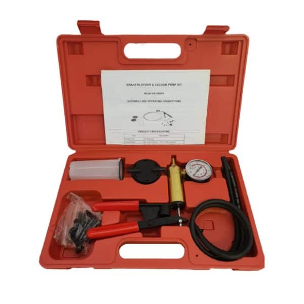 Brake Bleeder And Vacuum Pump Kit