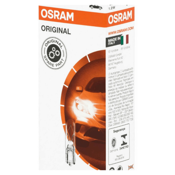 Car 12V 1.20W Bulb - Interior - OSRAM 2721 - Image 2