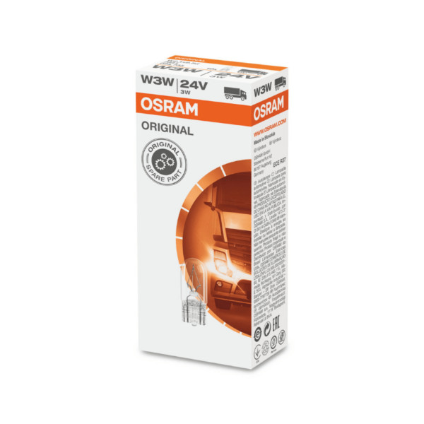 Truck 24V 3W W3W Bulb - Headlight, Indicator, Brake, Fog & Interior - OSRAM 2841 - Image 2