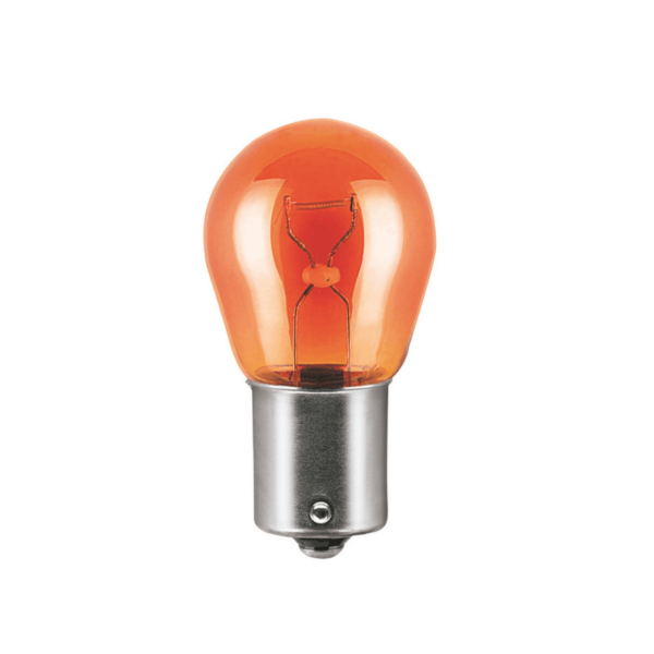Car 12V 21W PY21W Yellow Bulb - Indicator, Brake & Fog - OSRAM 7507