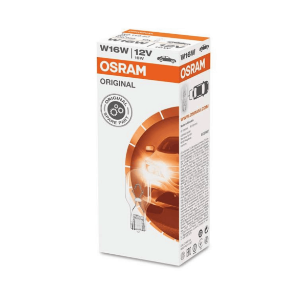 Car 12V 16W W16W Bulb - Indicator & Brake - OSRAM 921 - Image 2