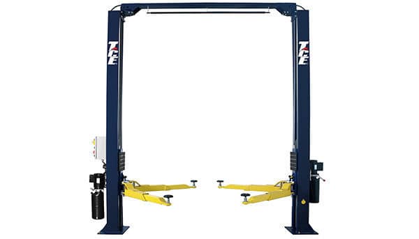 Car Lift – 2 Post 4.5 Ton | (Base Free / Clear Floor & Electric Lock) | EuroLift