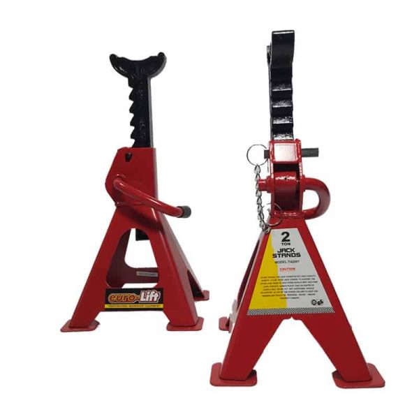 2 Ton Ratchet Jack Stand Trestle (Pair)