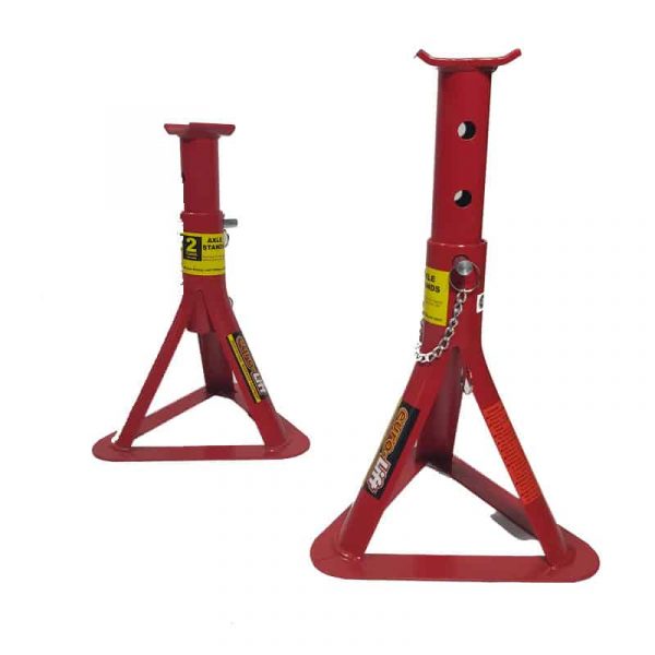 2 Ton Foldable Jack Stand Trestle (Pair) - Image 2