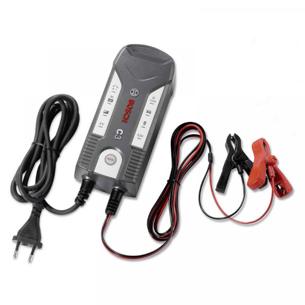 Bosch C3 6/12V Automatic Battery Charger (Lead-acid, AGM & GEL) - Image 2