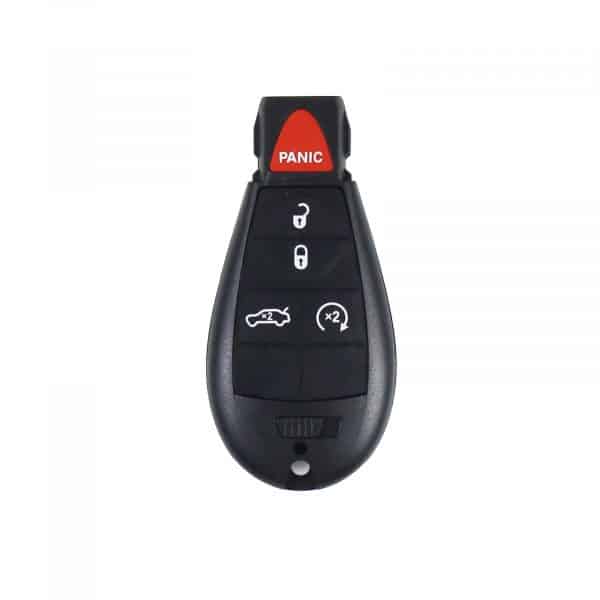 Chrysler, Dodge, Jeep Chrysler, Dodge, Jeep | Complete Remote Key (4+1 Button, CY24 Blade, 433MHz)