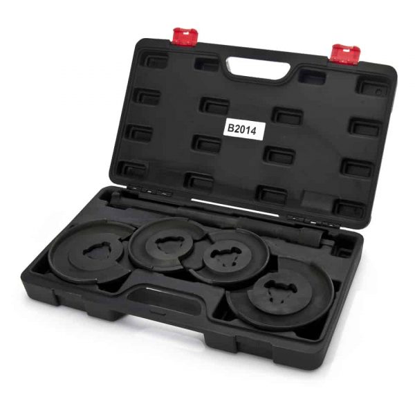 5 pcs Coil Spring Compressor Telescopic Repair Tool Kit (Mercedes Benz, VW, Toyota, Nissan, Ford etc) - Image 2