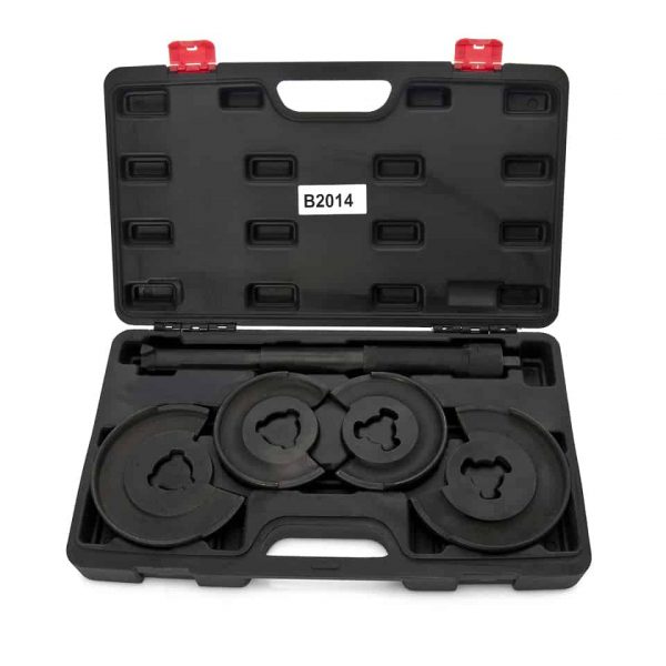 5 pcs Coil Spring Compressor Telescopic Repair Tool Kit (Mercedes Benz, VW, Toyota, Nissan, Ford etc)
