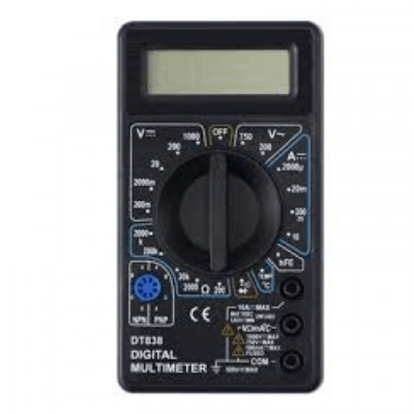 DT830B AC/DC LCD Digital Multimeter - Image 2
