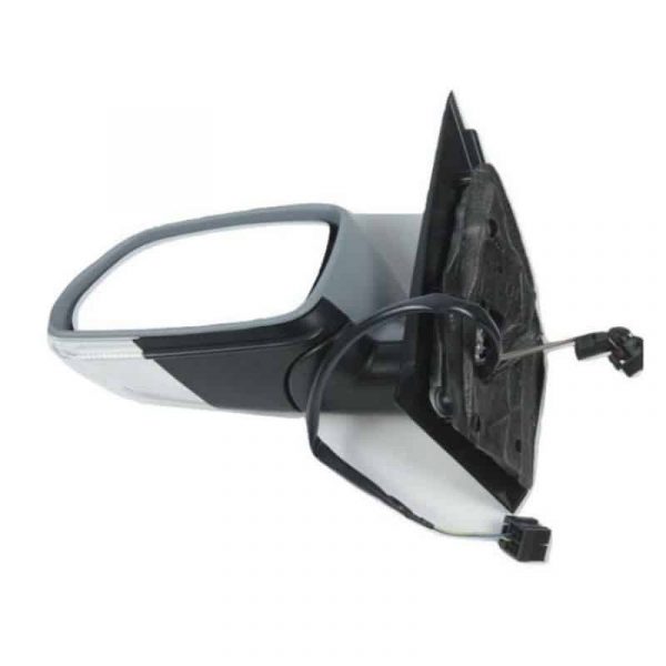 VW Polo 9N (Manual) (2005 - 2009) Left Side Door Mirror with Indicator (Primed)