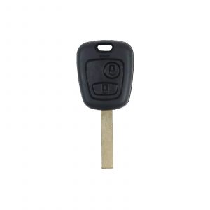 Citroen/Peugeot - C1, C3, 307 | Complete Remote Key (2 Button, HU83  Blade, 433MHz )