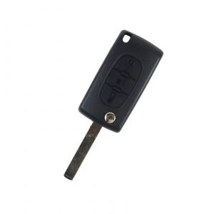 Citroen C1, C2, C3, C4, C5, Berlingo, Picasso | Complete Remote Key (3 Button, VA2  Blade, 433MHz )