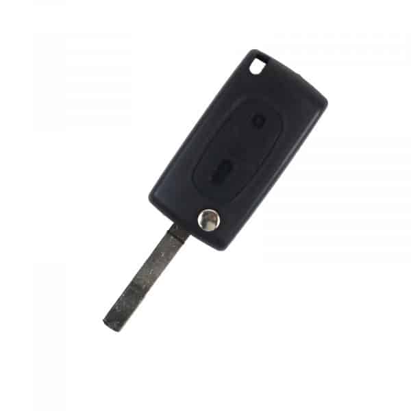 Citroen C2, C3, C4, C5, Picasso, Berlingo  | Complete Remote Key (2 Button, VA2  Blade, 433MHz )