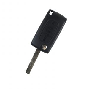 Citroen C1, C2, C3, C4, C5, Berlingo, Picasso | Complete Remote Key (3 Button, VA2  Blade, 433MHz )