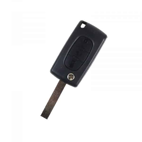 Citroen C1, C2, C3, C4, C5, Berlingo, Picasso | Complete Remote Key (3 Button, HU83  Blade, 433MHz )