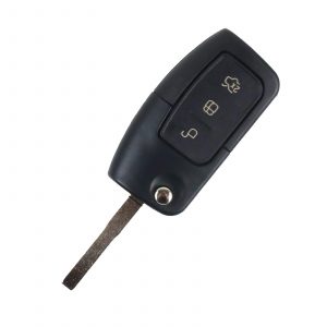 Ford Focus,  Mondeo, Festiva, Fusion, Fiesta | Complete Remote Key (3 Button, HU101  Blade, 433MHz)