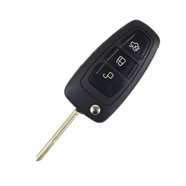 Ford Focus, Mondeo, Fiesta | Complete Remote Key (3 Button, FO21  Blade, 433MHz)