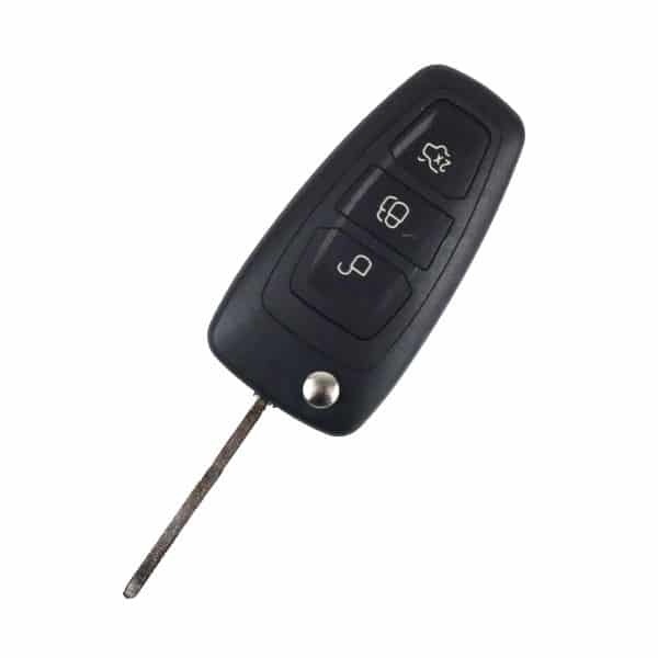 Ford Focus, Mondeo, Fiesta | Complete Remote Key (3 Button, HU101  Blade, 433MHz)