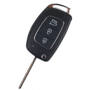 Hyundai IX25, IX35, IX45, Elantra, SantaFe | Complete Remote Key (3 Button, HY22 Blade, 433MHz)