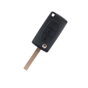 Peugeot 207, 208, 307, 308, 408, Partner | Complete Remote Key (3 Button, HU83  Blade, 433MHz )