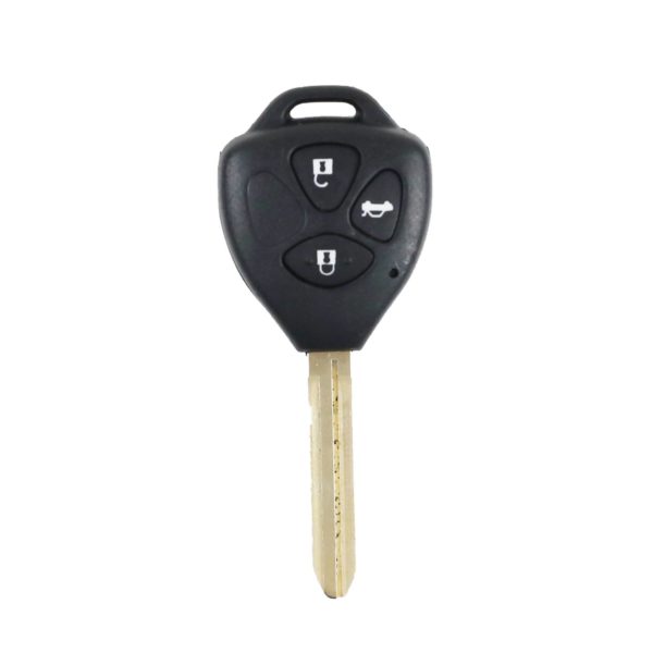 Toyota Corolla, Camry, Prado, RAV4, Yaris | Complete Remote Key (3 Button, Toy43  Blade, 433MHz)