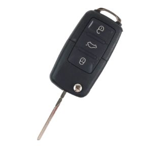 Volkswagen Golf, Lupo, Passat, Polo | Complete Remote Key (3 Button, HU66  Blade, 434MHz)