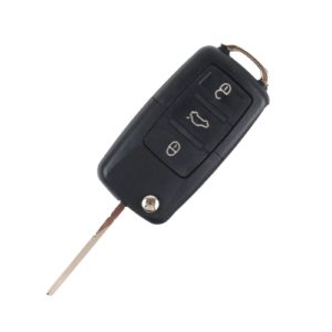 Volkswagen Passat, B5, B6, Skoda, Tiguan, Touran, Golf, Jetta, Polo | Complete Remote Key (3 Button, HU66  Blade, 434MHz)