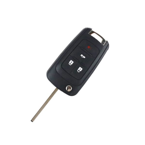 Chevrolet - Cruze, Impala, Buick | Remote Key Case & Blade (3+1 Button, HU100 Blade)