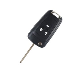 Chevrolet - Cruze, Impala, Buick |  Remote Key Case & Blade (3 Button, HU100 Blade)