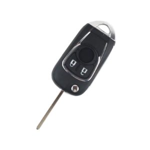 Chevrolet - Epica, Impala, Buick |  Remote Key Case & Blade (2 Button, HU100 Blade, Badge Insert)