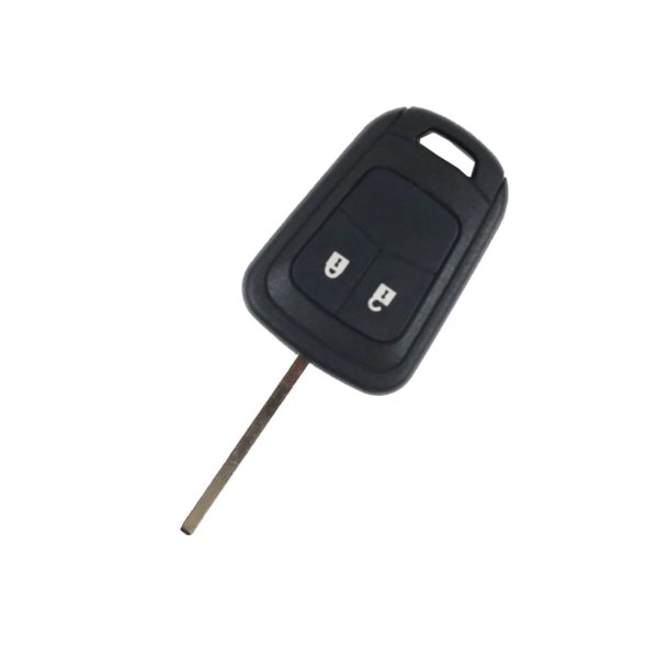 Chevrolet - Aveo, Cruze, Utility |  Remote Key Case & Blade (Non-flip, 2 Button, HU100 Blade)