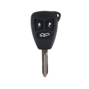 Chrysler, Dodge, Jeep |  Remote Key Case & Blade (3 Button, CY24 Blade without Battery Holder)