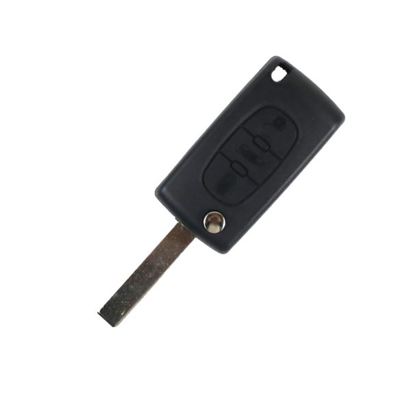 Citroen - C1, Berlingo, Picasso |  Remote Key Case & Blade (3 Button, HU83 Blade, Boot Feature)