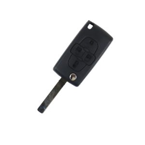 Citroen - C1, Berlingo, Picasso | Remote Key Case & Blade (4 Button, VA2 Blade)