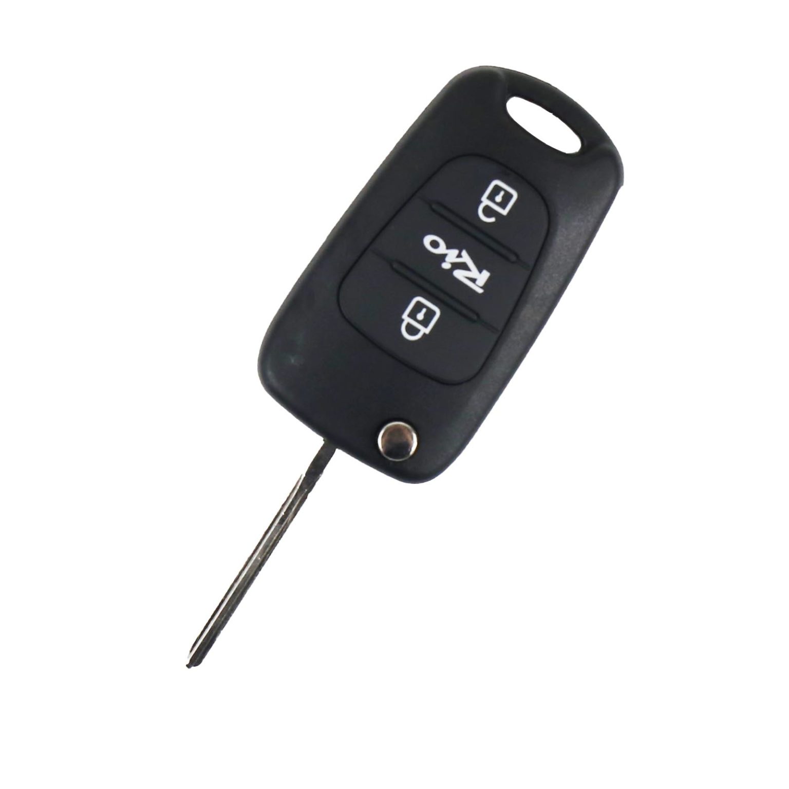 autosupply Hyundai Kia Rio | Remote Key Case & Blade (3 Button, Hy22 Blade)