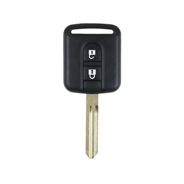 Nissan - Micra, Navara, X-trail, Qashqai, Juke |  Remote Key Case & Blade (2 Button, A33 Blade, Silicone Protector)