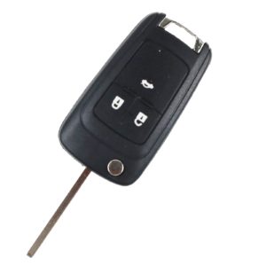 Opel - Insignia, Astra, Zafira | Remote Key Case & Blade (3 Button, HU100 Blade)