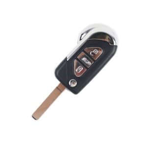 Peugeot - Citroen DS3, C3, C4, C5 | Remote Key Case & Blade (3 Button, VA2 Blade)