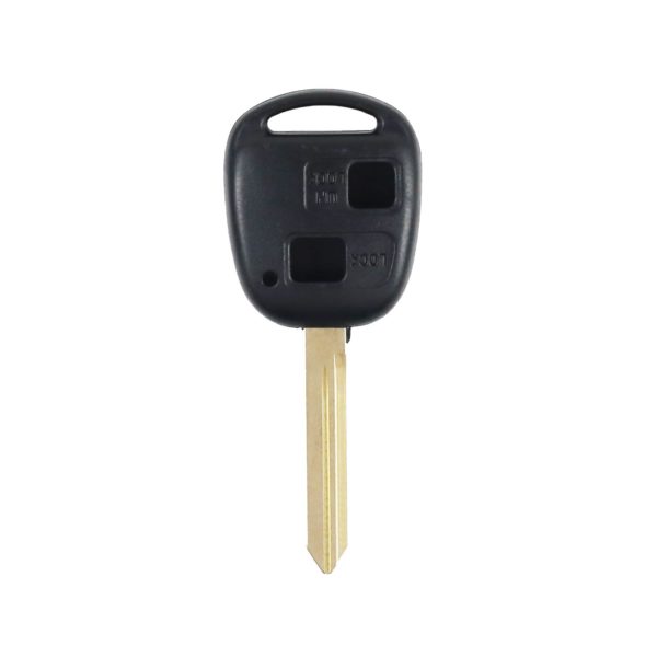 Toyota - Yaris, Avensis, Corolla, RAV4, Echo, Camry | Remote Key Case & Blade (2 Button, TOY47 Blade)