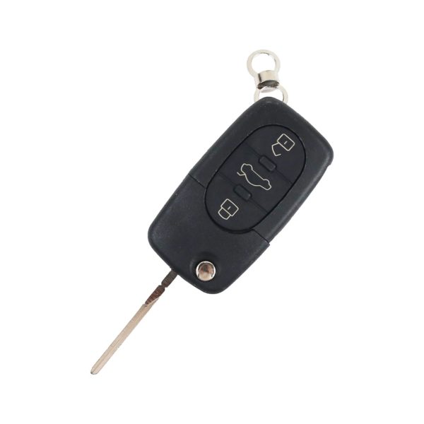 Volkswagen - Golf, Passat, Polo, Touran |  Remote Key Case & Blade (3 Button, HU66 Blade, CR2032 Battery, Slim)