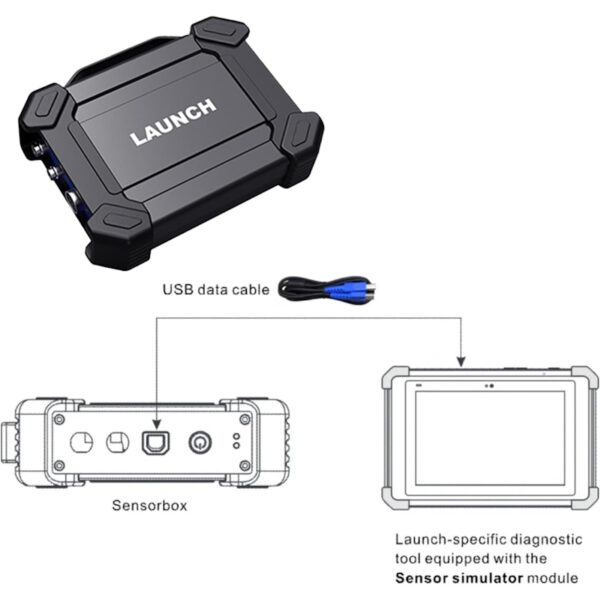 LAUNCH X431 S2-2 Sensorbox 2 Channels Automotive Sensor Simulator – Handheld Diagnostic Tool Compatible with X431 PAD V, PAD VII, and X-431 Series - Image 9
