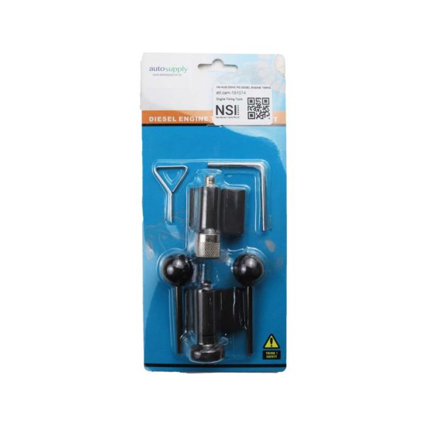 VW & Audi - 1.9, 2.0 DOHC PD Diesel - Engine Timing Crank Locking Tool Set (6 Piece)