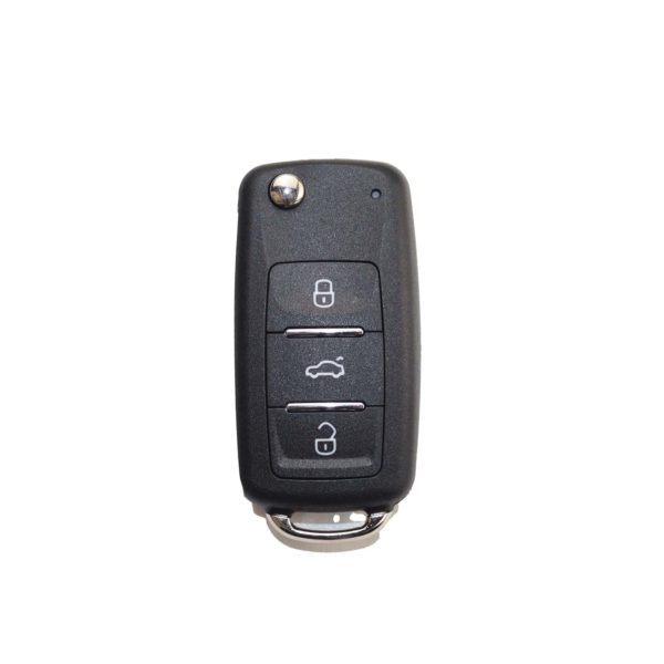 Universal Remote Key With Onboard Transponder Chip (3 Buttons)