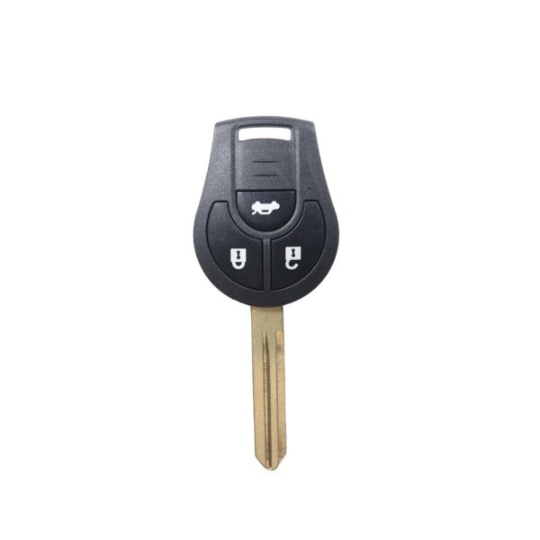 Nissan - Juke, March, Qashqai + Others | Complete Remote Key (3 Buttons, NSN14 Blade, 433MHz Frequency)