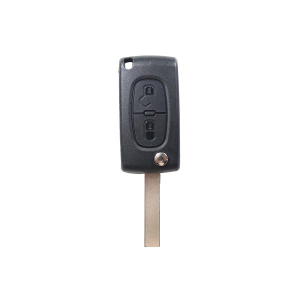 Peugeot - 207, 307, 308, 407 + Others | Complete Remote Key (2 Buttons, HU83 Blade, 433MHz Frequency)