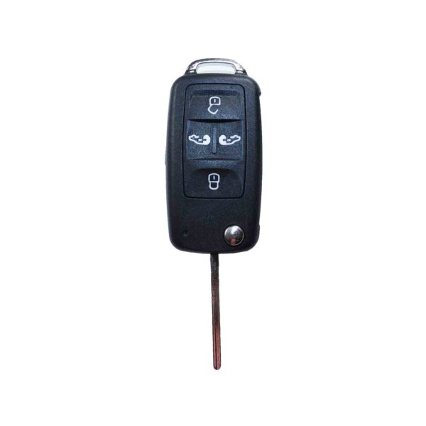 Volkswagen - Sharan, Multivan, Ca + Others | Remote Case & Blade (4 Buttons, HU66 Blade)