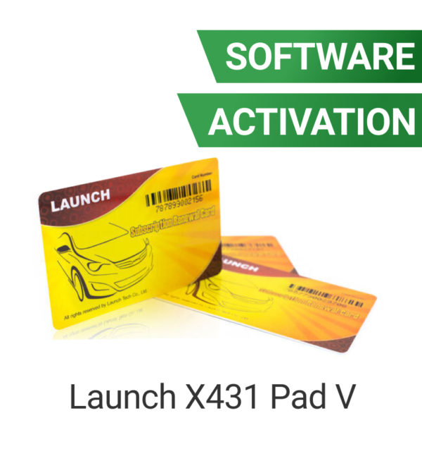 Launch X431 PAD - HD / Truck Software Activation (1 Year Free Updates)