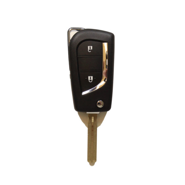 Toyota - Corolla, Prestige, Camry, Fortuner, Hilux | Remote Case & Blade (2 Buttons, Toy48 Blade)