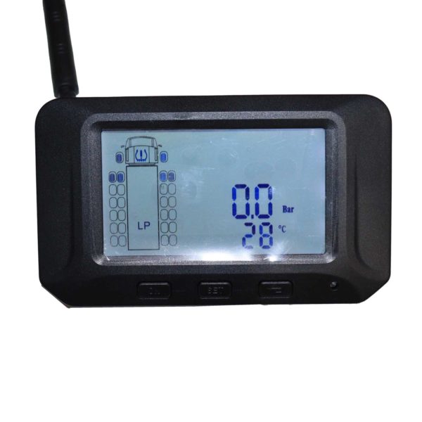 Wireless Truck, Car & Trailer TPMS (Tyre Pressure Monitoring System) - 6pcs External Sensors (add up to 24 sensors)