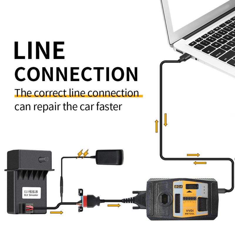 Automotive and Commercial Locksmith - Mercedes Benz Electronic Steering  Lock Emulator This Emulator Perfectly substitute original ELV/ESL; can  emulate the primary sound, great compatibility, support all Benz vehicles  with w204 w207 w212